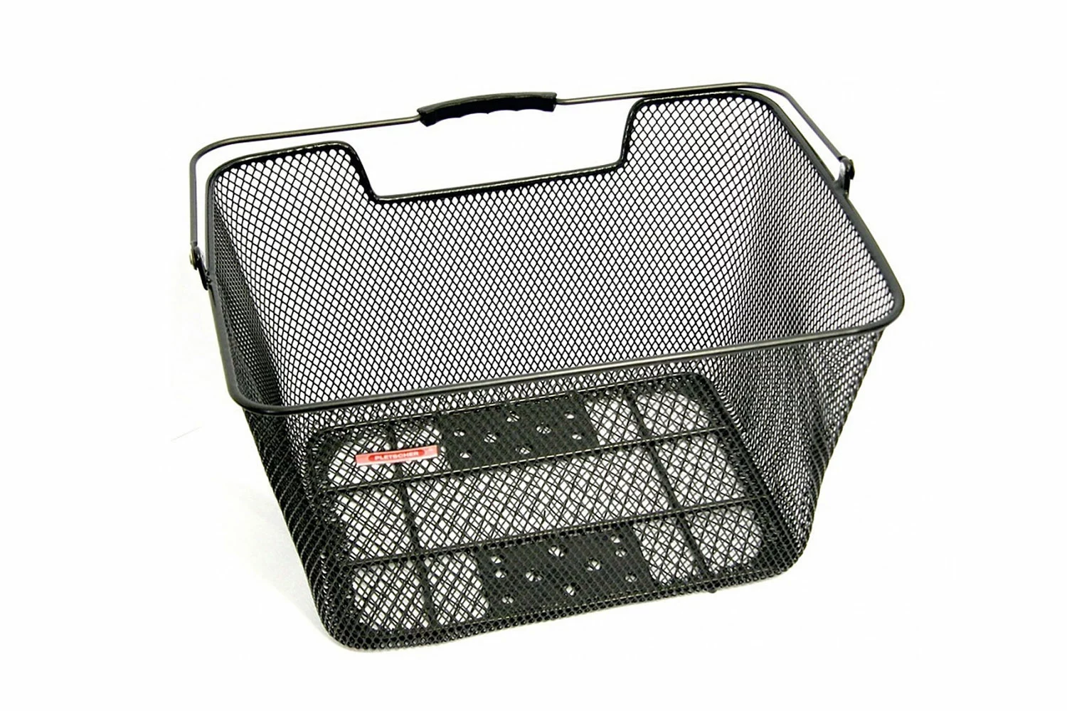 Pletscher Fahrradkorb Engmaschig Schwarz