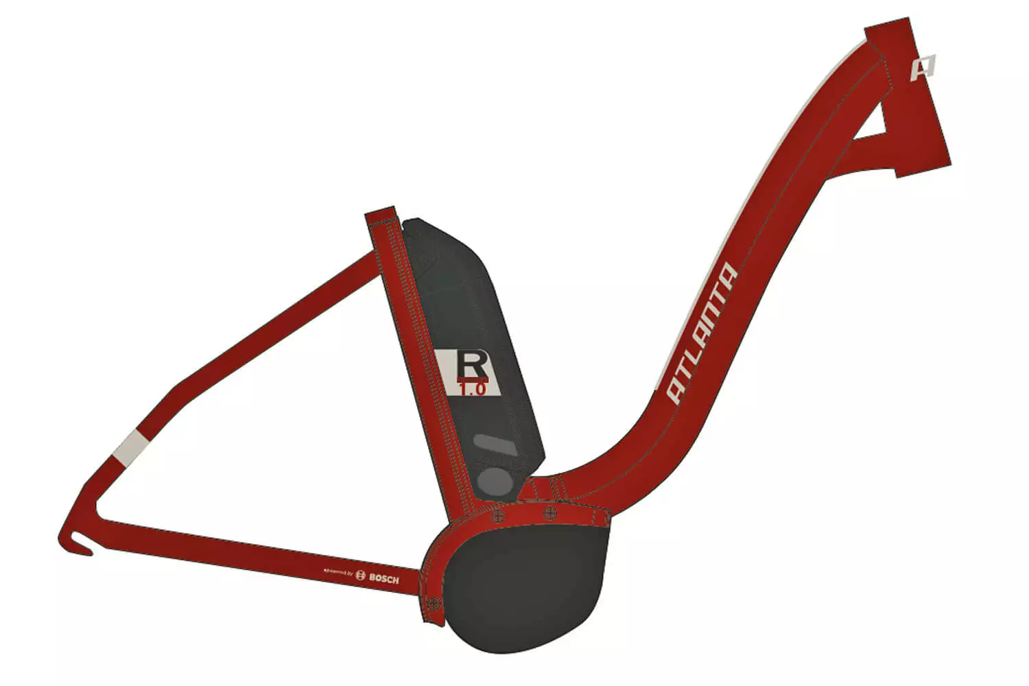 Atlanta Rückenwind 1.0 RT Wave 400Wh 2022 – Bild 2