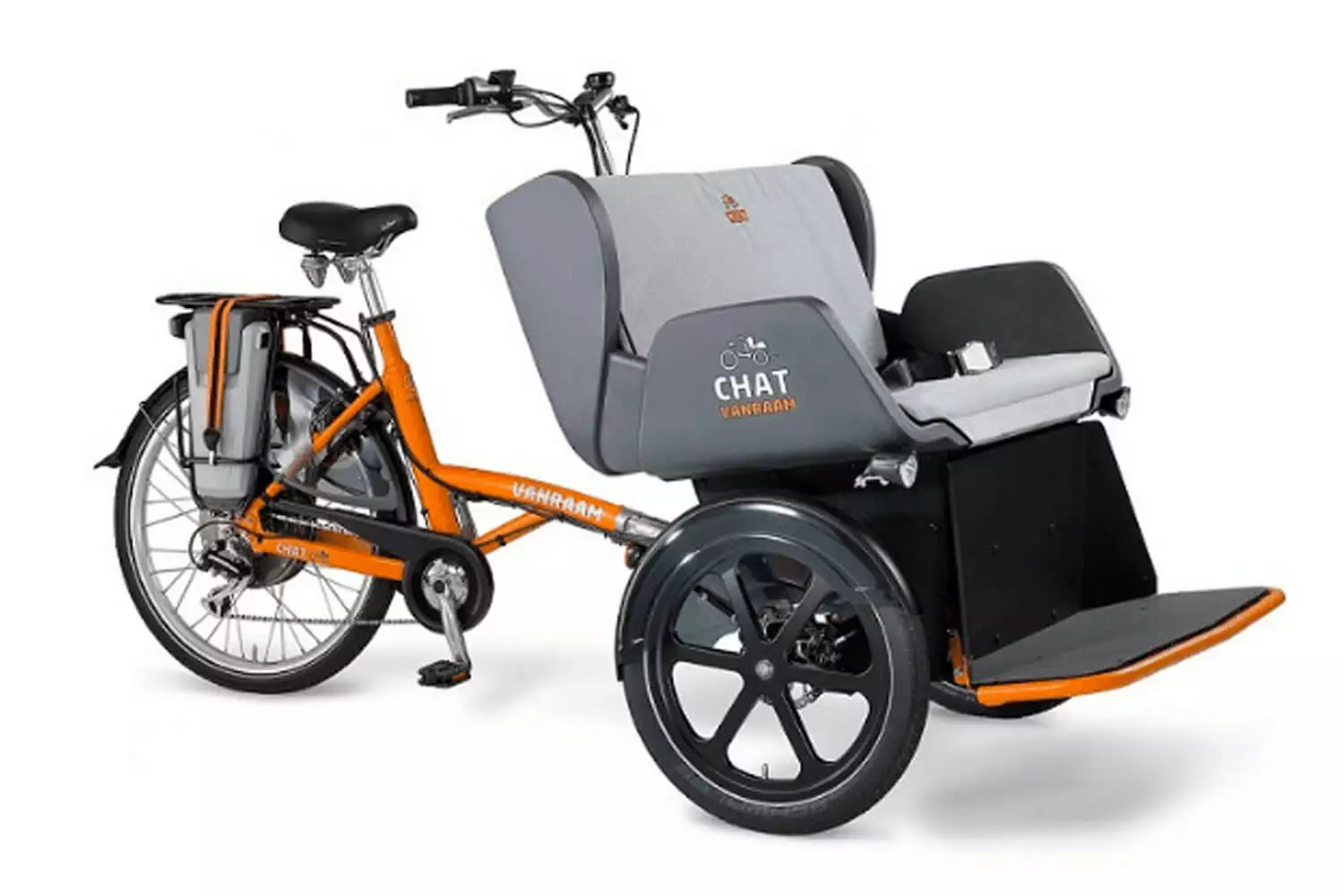 Vanraam Vanraam Chat Rikscha Fahrrad – Bild 3