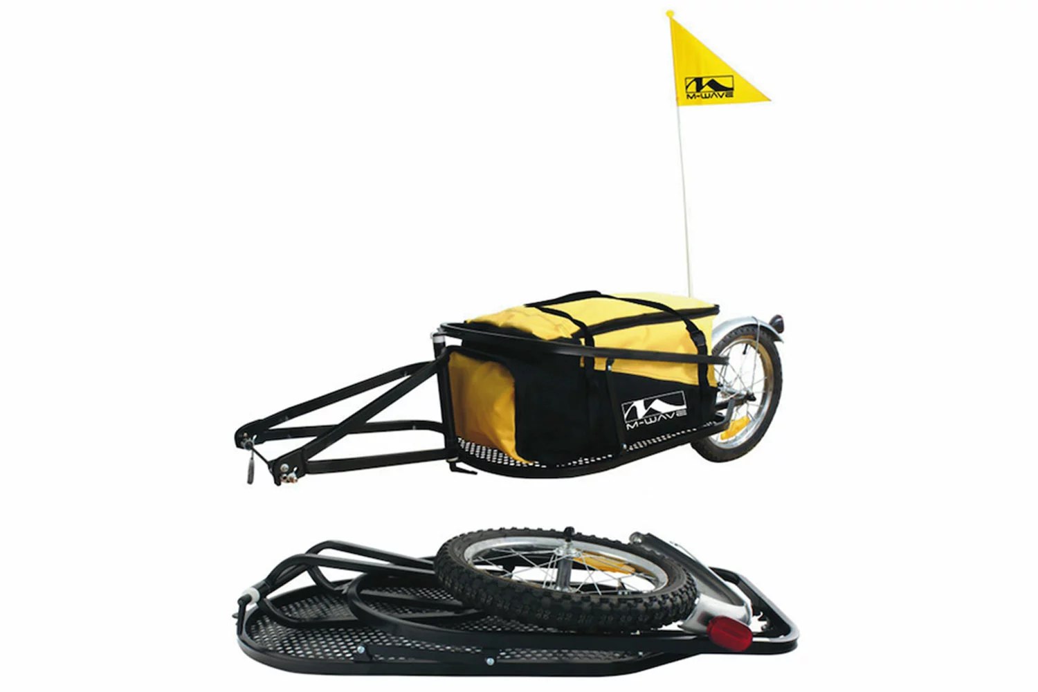 M-Wave Einspur Gepäck-Fahrradanhänger